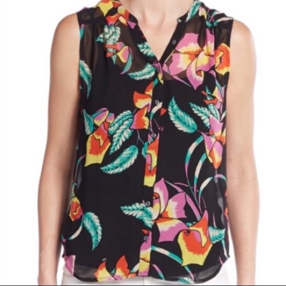 100% Silk - Joie Top - XS